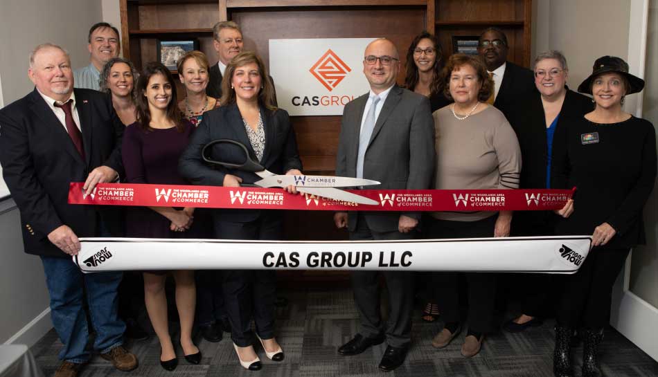 CAS Group Ribbon Cutting Photo