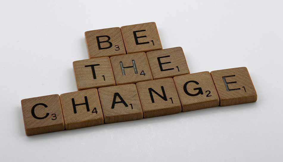 Be The Change Scrabble