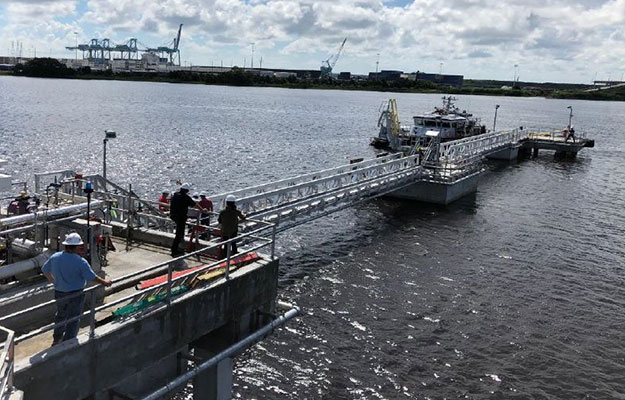 Technical and advisory services performed for LNG plant in Jacksonville, Florida